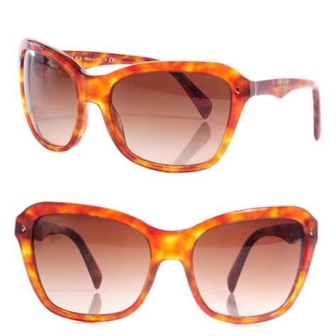 PRADA Tortoise Shell Sunglasses SPR 24N 